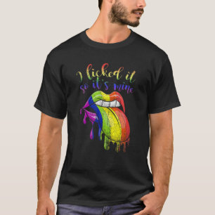 T-shirt Mois gay pride Rainbow Homosexuel Lesbian Cadeau L