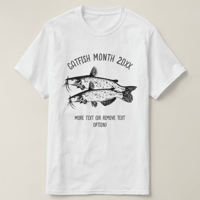 T-shirt Mois national de la pêche (Design devant)