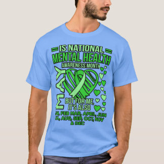 T-shirt Mois national de sensibilisation à la santé mental