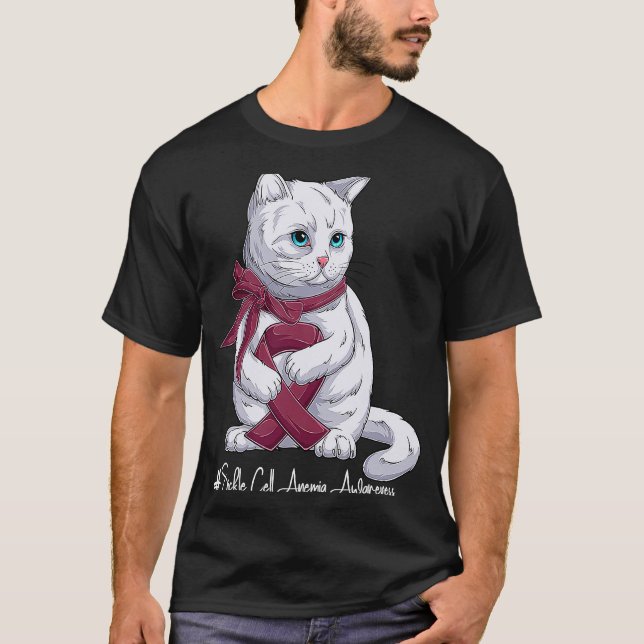 T-shirt Mois national de sensibilisation à l'anémie falcif (Devant)