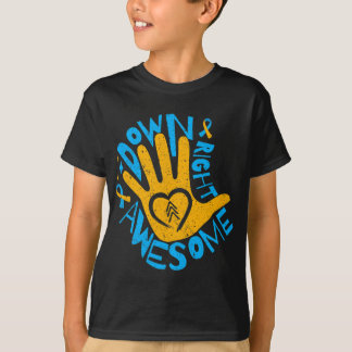 T-shirt Mois national de sensibilisation au syndrome d'Dow