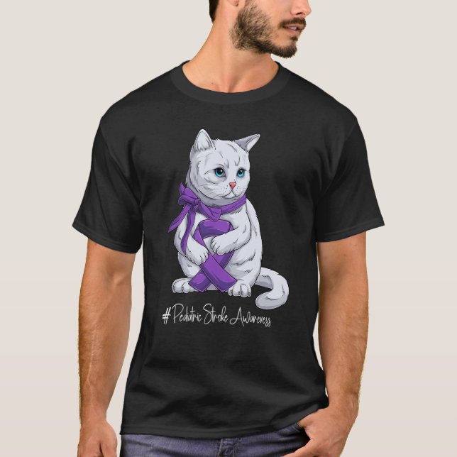 T-shirt Mois national de sensibilisation aux accidents vas (Devant)