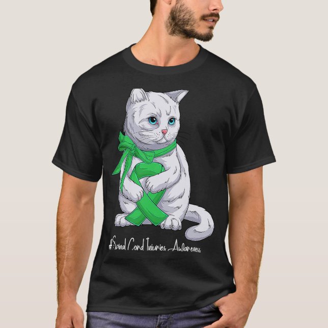T-shirt Mois national de sensibilisation aux blessures cau (Devant)