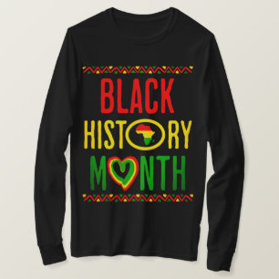 T-shirt Mois noir, 19 juin, Mois de l'histoire noire