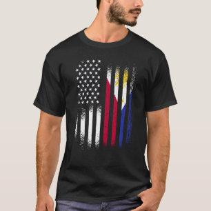 T-shirt Mois philippin du patrimoine américain Philippines