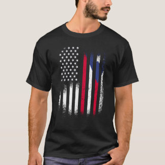 T-shirt Mois portoricain du patrimoine américain Porto Ric