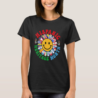 T-shirt Mois super du patrimoine hispanique Pays latinos H