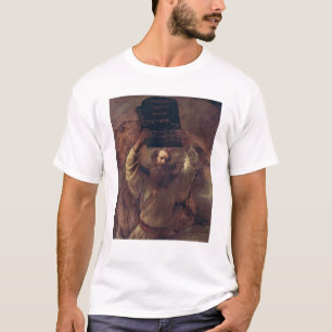 T-shirt Moïse heurtant les comprimés de la loi, 1659