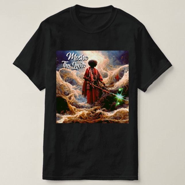 T-shirt Moïse Traversant La Mer Rouge Au Pouvoir (Design devant)
