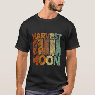 T-shirt Moisson intemporelle Lune Automne T Pour Femmes Ho