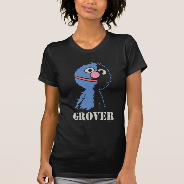 T-shirt Moitié Grover (Devant)