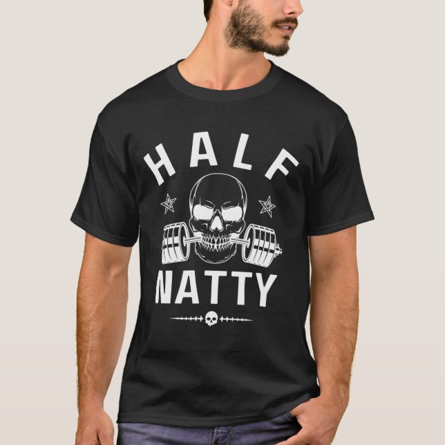 T-shirt Moitié Natty Fitness Fitness Gym Bodybuilding Mème (Devant)