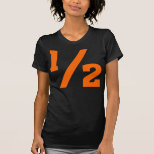 T-shirt Moitié - orange