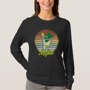 T-shirt Mojito Dames Femme Été Soirée Cocktail 4