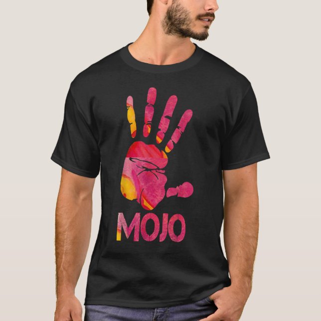 T-shirt Mojo Hand Magic Hoodoo Amulet Blues Music (Devant)