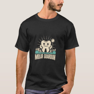 T-Shirt Molar Guardian Dental - Rétro Dentaire