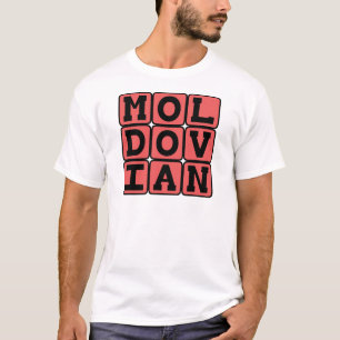 T-shirt Moldave, Langue d'Europe orientale