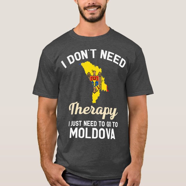 T-shirt Moldavie Carte du drapeau moldave Cadeaux de voyag (Devant)