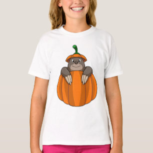 T-shirt Mole avec Citrouille