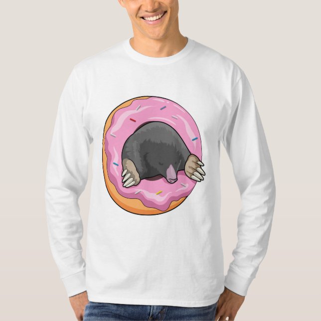 T-shirt Mole avec Donut (Devant)