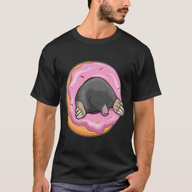 T-shirt Mole avec Donut (Devant)