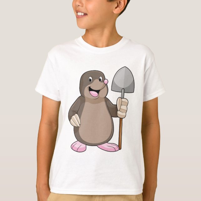 T-shirt Mole avec lunette (Devant)