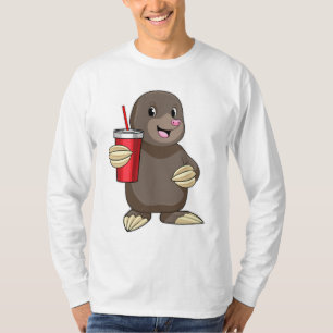 T-shirt Mole avec tasse à boire