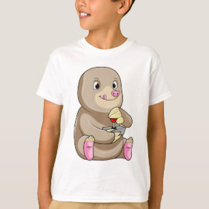 T-shirt Mole comme joueur avec Joystick