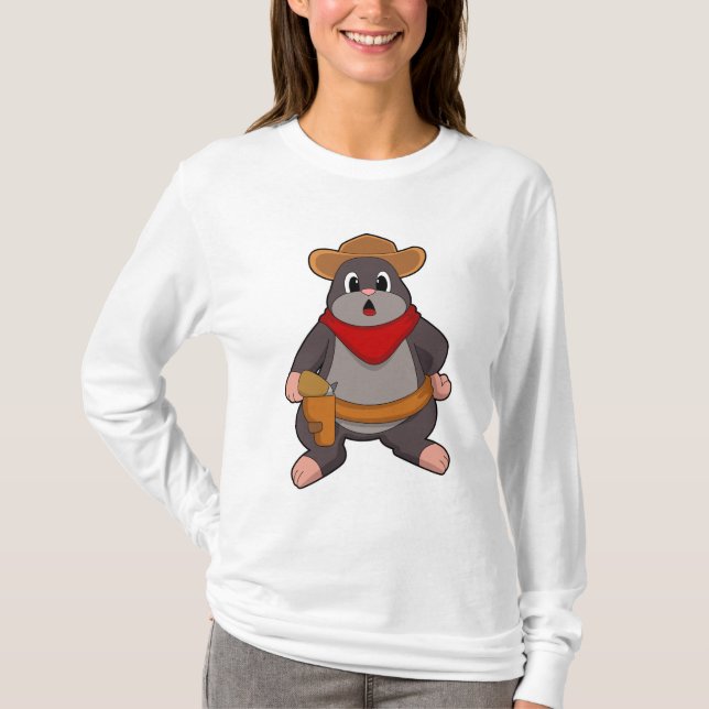 T-shirt Mole en cowboy (Devant)