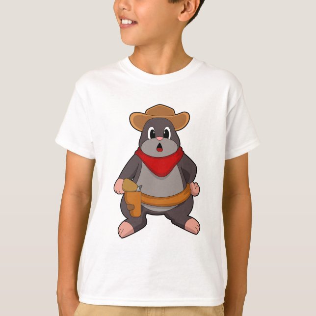 T-shirt Mole en cowboy (Devant)
