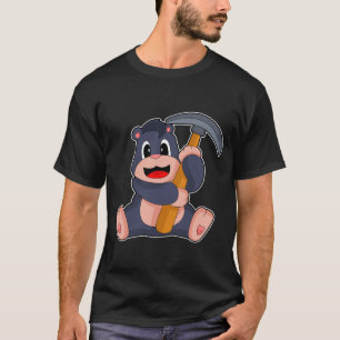 T-shirt Mole Miner Pickaxe