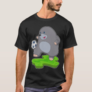 T-shirt Mole Soccer joueur Soccer Sports