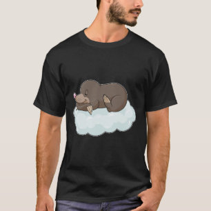 T-shirt Mole sur nuages