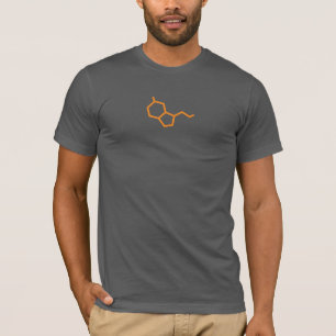 T-shirt Molécule de sérotonine - Bonheur