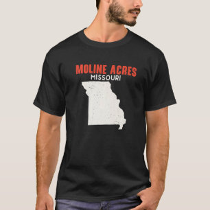 T-shirt Moline Acres Missouri USA State America Travel Mis