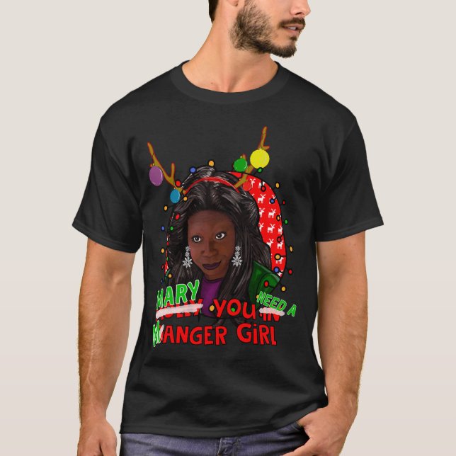 T-shirt Molly Mary You en Danger Girl, Whoopi Goldberg (Devant)