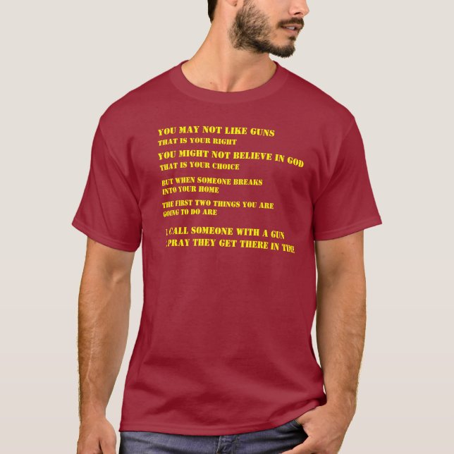 T-SHIRT MOLON LABE (Devant)