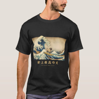 T-shirt Molosse Kanagawa Vague de Surf Japonais