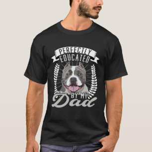 T-shirt Molosse XL Pitbull Parfait Papa Chien Américain Éd