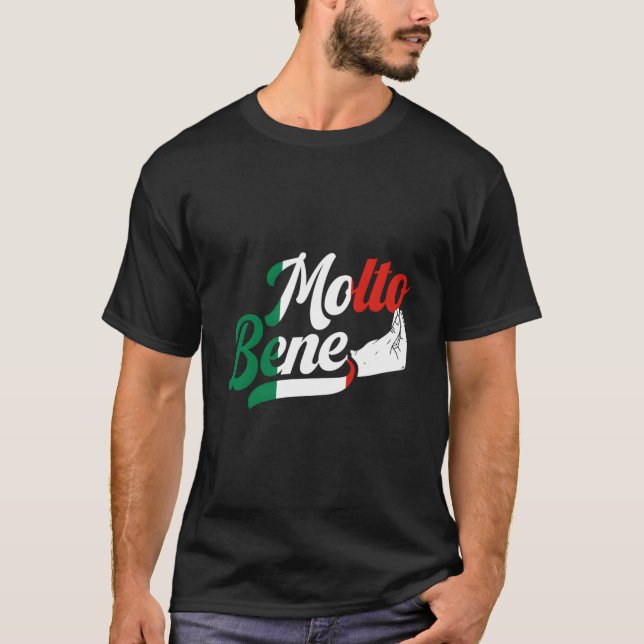T-shirt Molto Bene Italian (Devant)