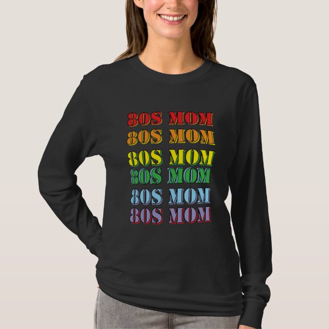 T-shirt MOM des années 80 (Devant)