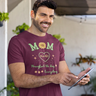 T-shirt MOM mode jusqu'à la journée de la fête des mères