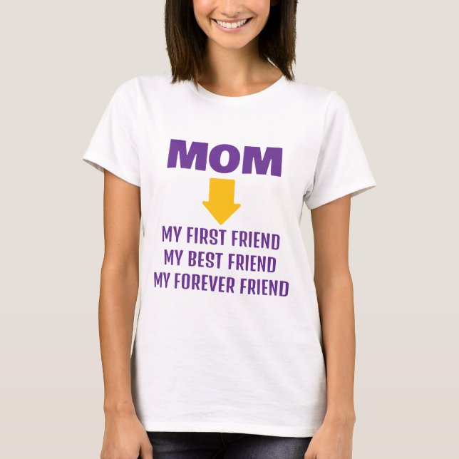 T-SHIRT MOM MON AMI (Devant)