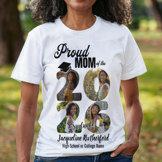 T-shirt Mom of 2026 Graduate
