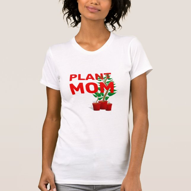 T-shirt MOM PLANTE élégant (Devant)