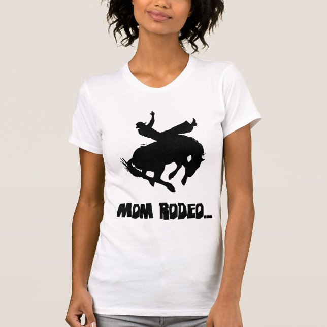 T-shirt Mom Rodeo (Devant)