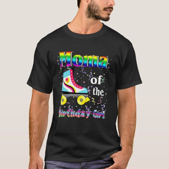 T-shirt Moma Rolling Patinage Anniversaire Famille de Corr (Devant)