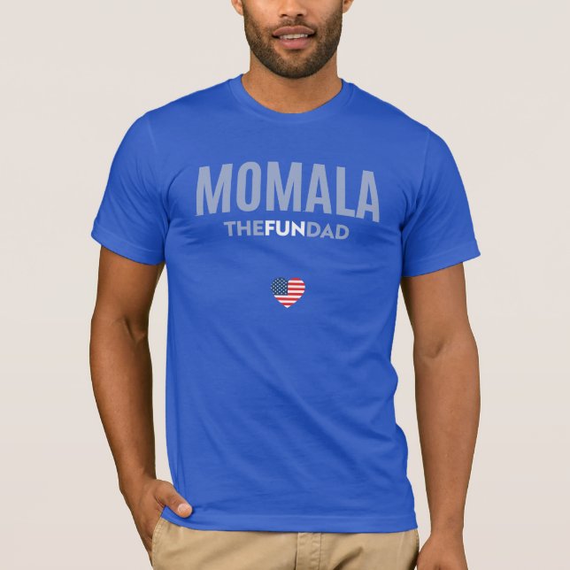 T-shirt Momala Kamala, président, Walz Too (Devant)