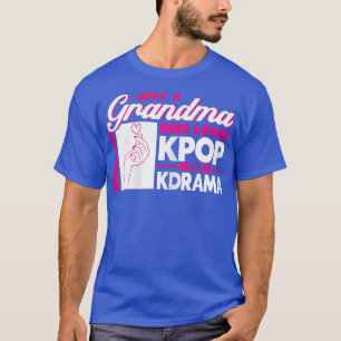 T-shirt Môme Who Loves Kpop and Kdrama Kpop Merc