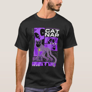 T-shirt Moment de jeu avec Poppy : la sieste du chat, plus